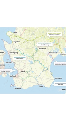 Friluftsatlas Skåneleden 1:50.000